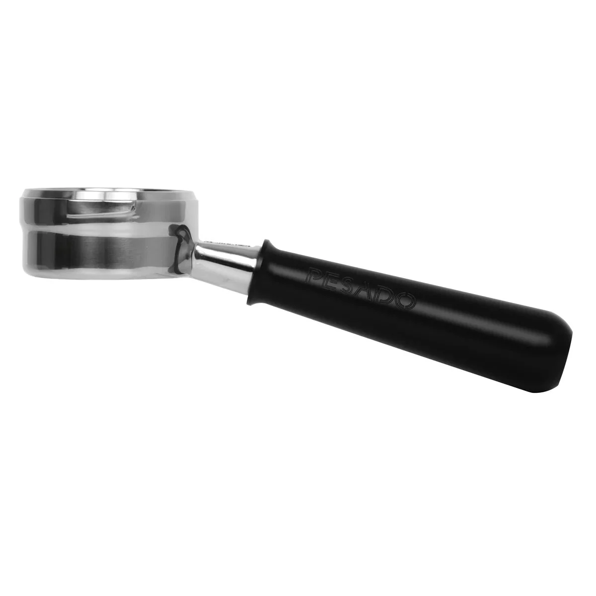 Pesado Stainless Steel Bottomless Hybrid Portafilter (Breville 54mm) - White Full POM / N/A - Image 14
