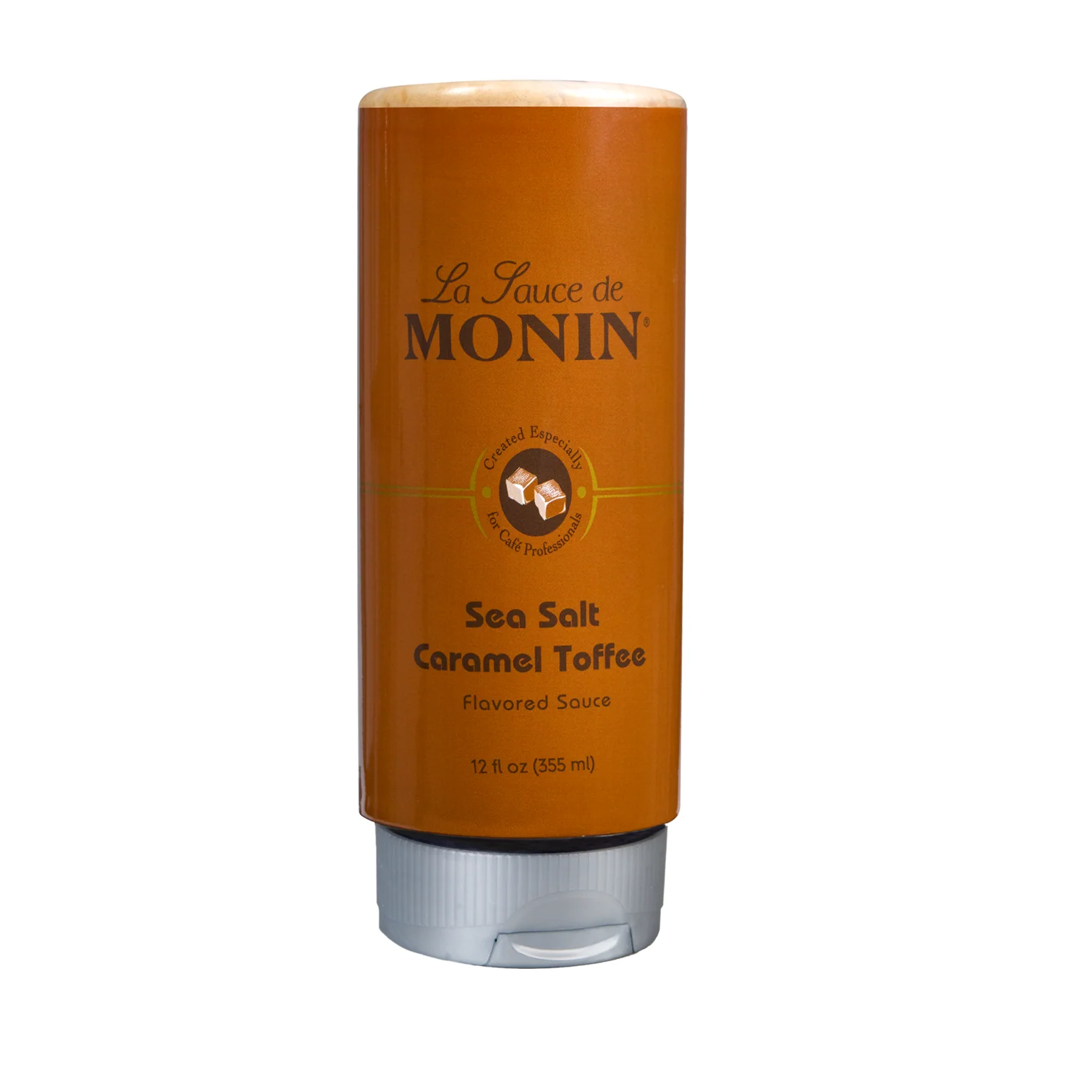 Monin Sea Salt Caramel Toffee Sauce - 64oz - Image 3