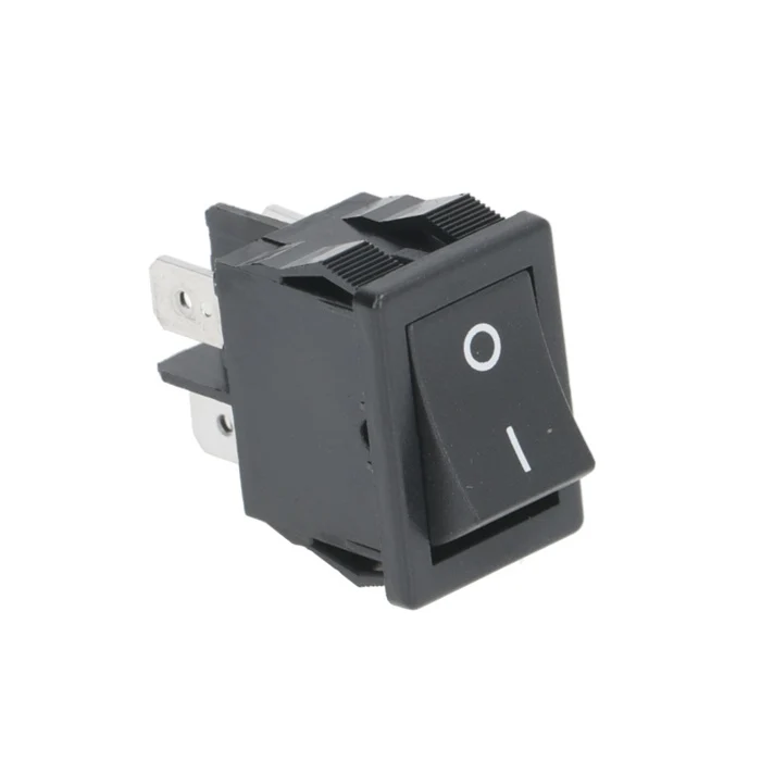 Black Bipolar Switch 16A — SKU SKU00455-000-BABBF5