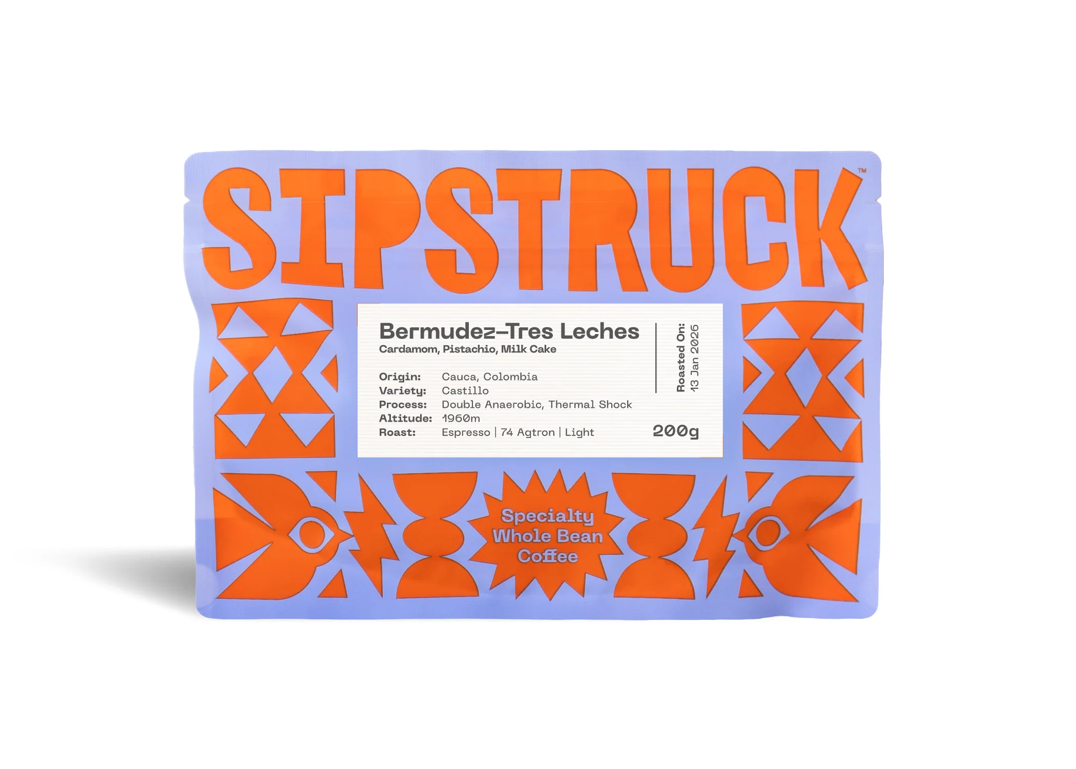 Sipstruck - Colombia - Diego Bermudez Tres Leches Espresso Coffee Beans