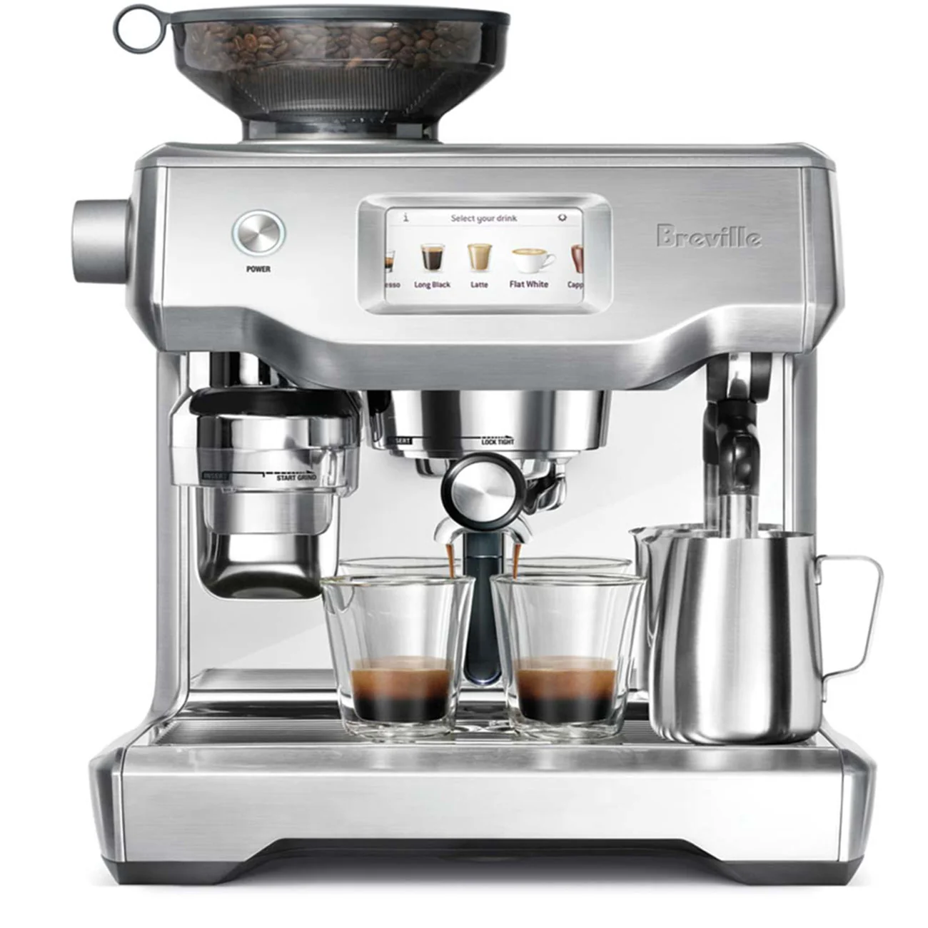 Breville Oracle Touch Espresso Machine - Stainless Steel
