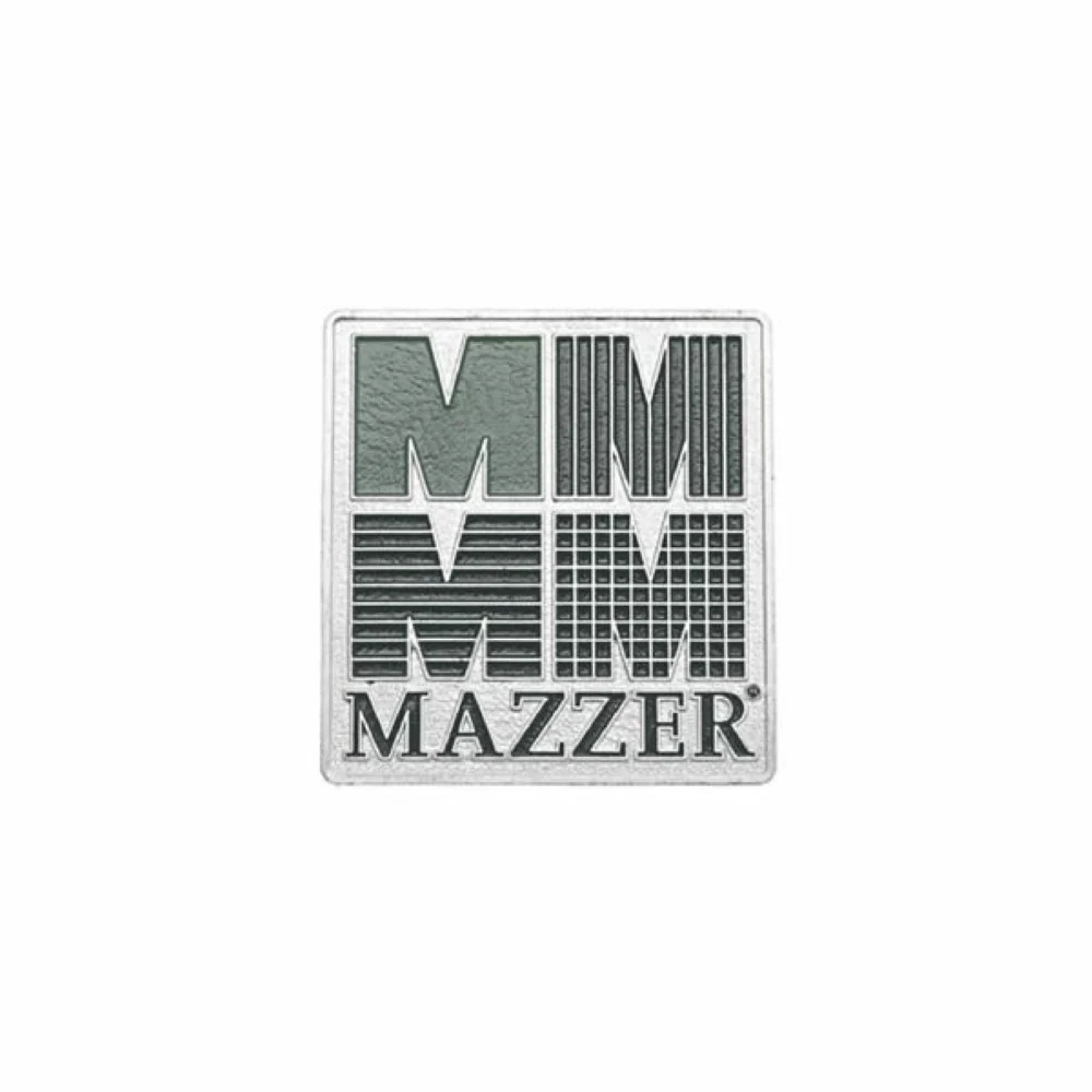 Mazzer Logo Label Metal Plaque