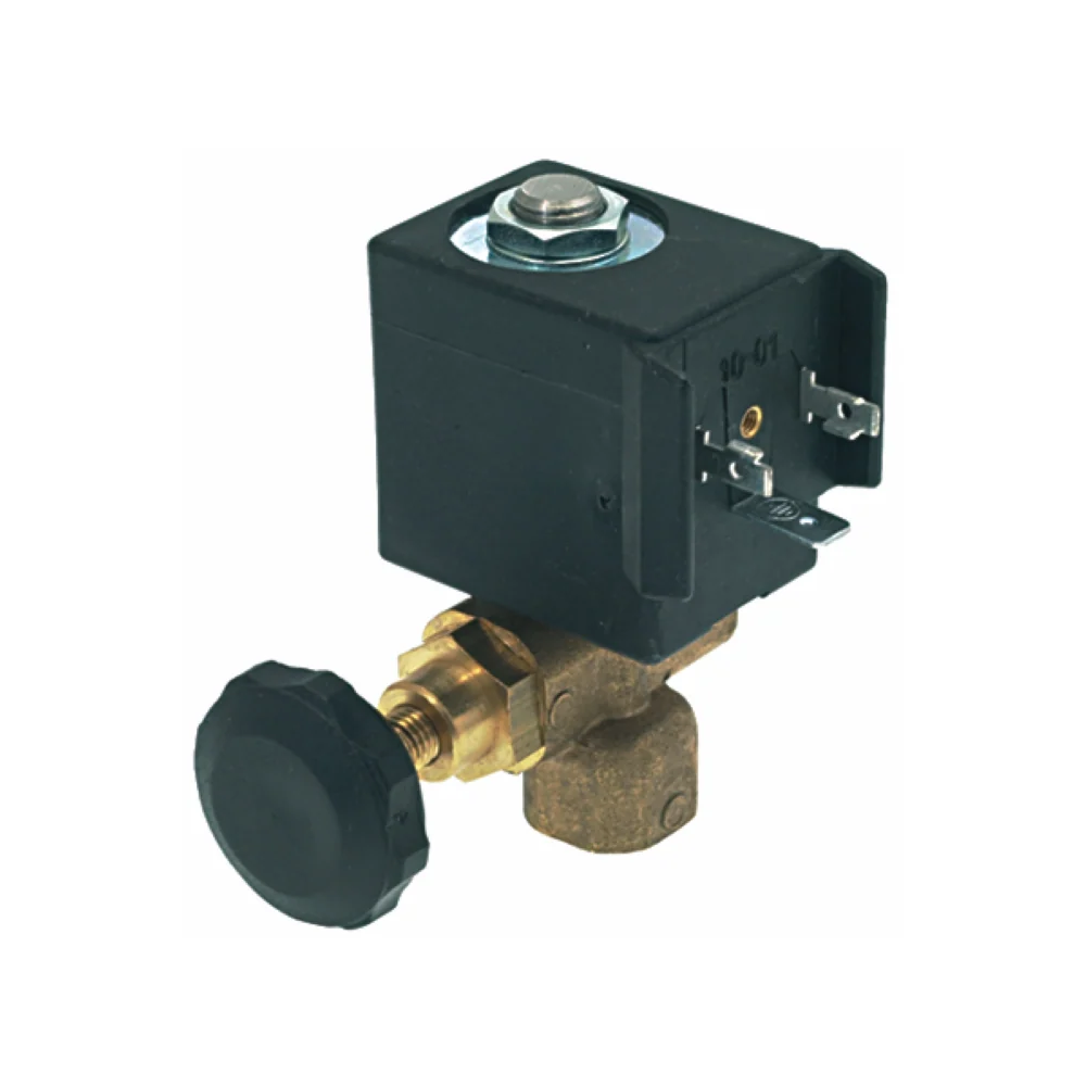 220V 1/4" Two-Way Adjustable Hot Water Solenoid
