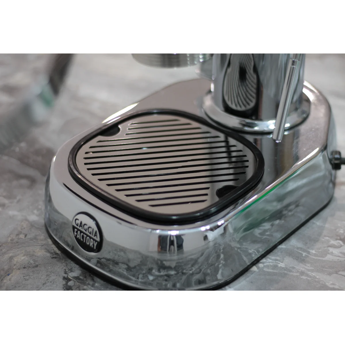 Coffee Sensor La Pavoni Custom Tilted Chrome Drip Tray Grid