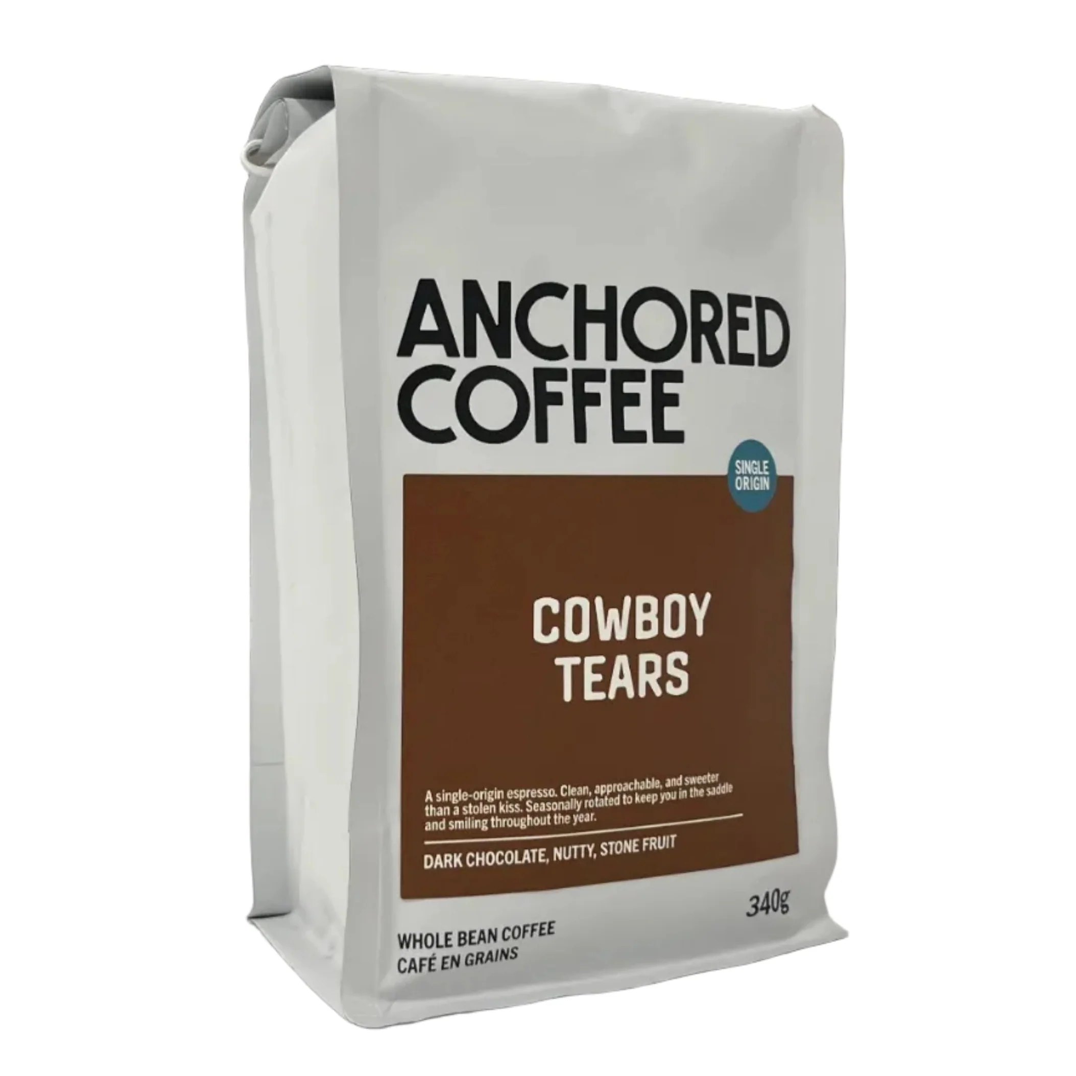 Anchored Coffee Anchored - Cowboy Tears Espresso Coffee Beans