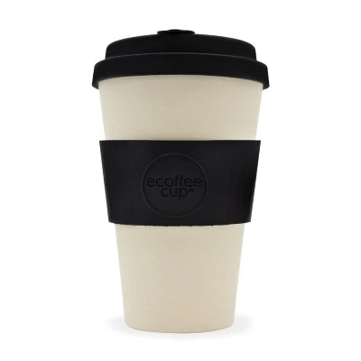 Black Nature Ecoffee Cup - 12oz (340ml) - Image 2