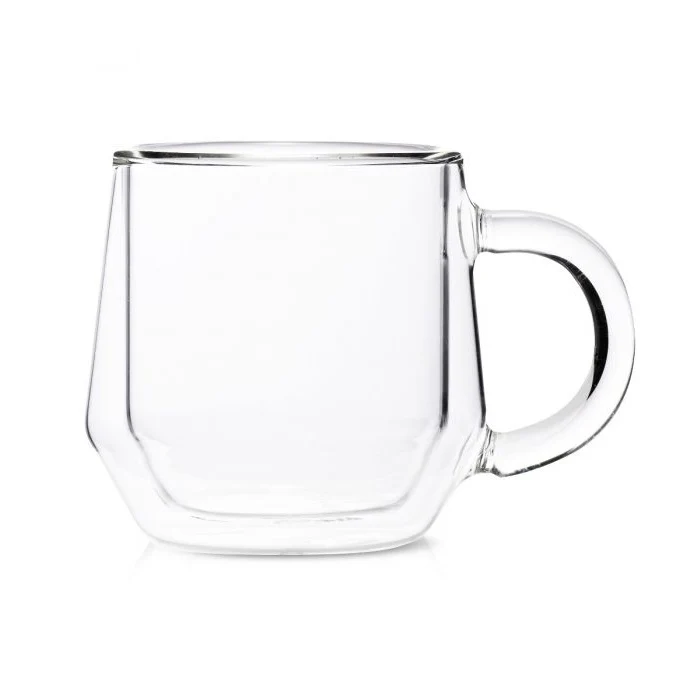 Hearth Double Wall 8oz (240ml) Glass - Set of 2 - Amber - Image 5