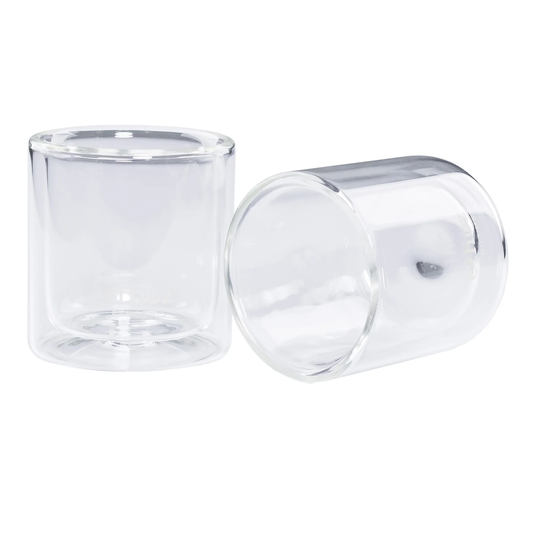 Planetary Design ethoz® Double Wall 8oz (237ml) Glass Cups - Set of 2