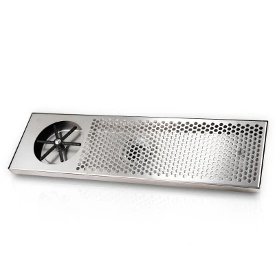Espresso Parts 7"x24"x7/8" Rinser with Side Spray