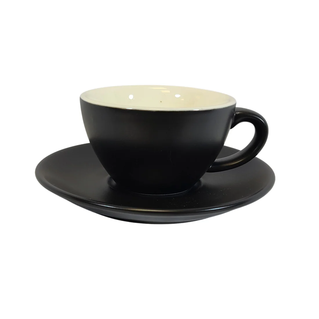 Coffee Addicts Cappuccino Cup & Saucer (150ml, 5oz)