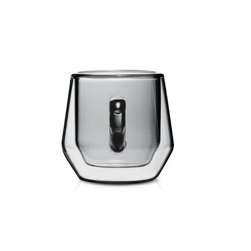 Hearth Double Wall 4oz (120ml) Glass - Set of 2 - Smoke - Image 3