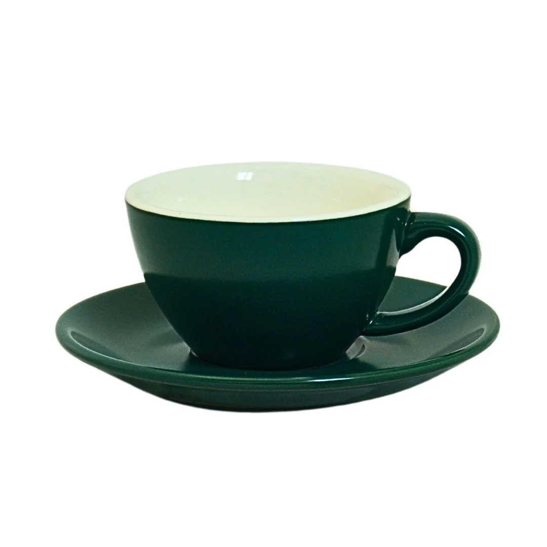 Coffee Addicts Cappuccino Cup & Saucer (150ml, 5oz) - Image 9