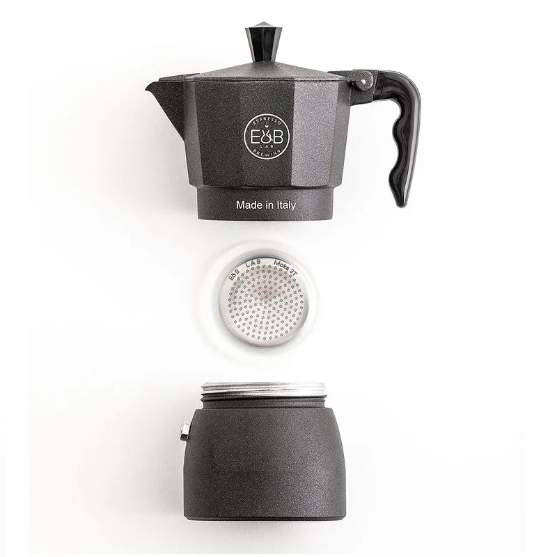 E&B Lab Classic Moka Pot - 3 cup - Image 2