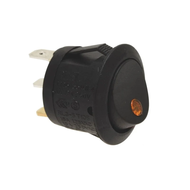 Compak Black Bipolar Switch 10A (Special Order)
