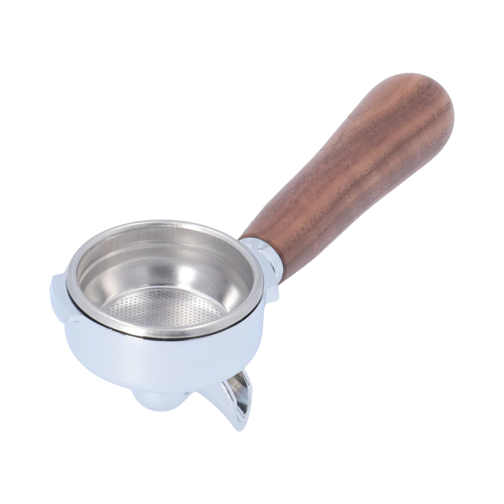 Gaggia Double Portafilter with Wood Handle (Aftermarket) - Olive Wood