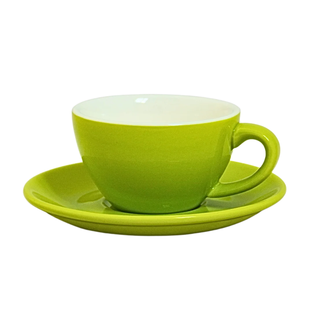 Coffee Addicts Cappuccino Cup & Saucer (150ml, 5oz) - Image 16