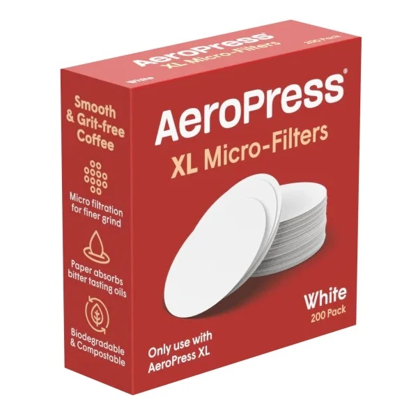 Aerobie AeroPress XL Replacement Filters - 200pk