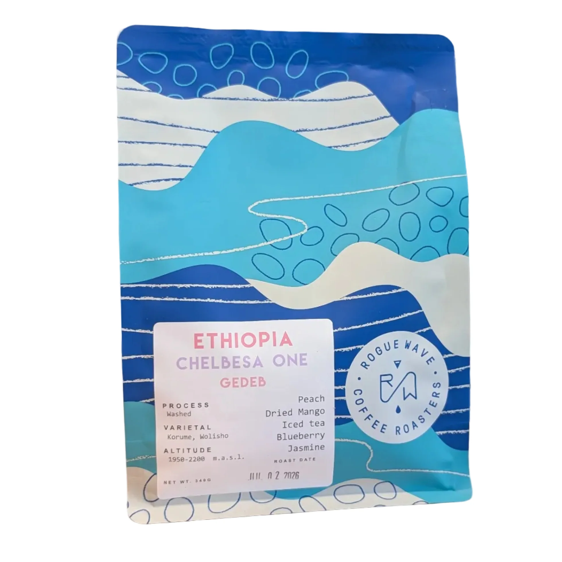 Rogue Wave Coffee Roasters Rogue Wave - Ethiopia - Chelbesa One Station Coffee Beans