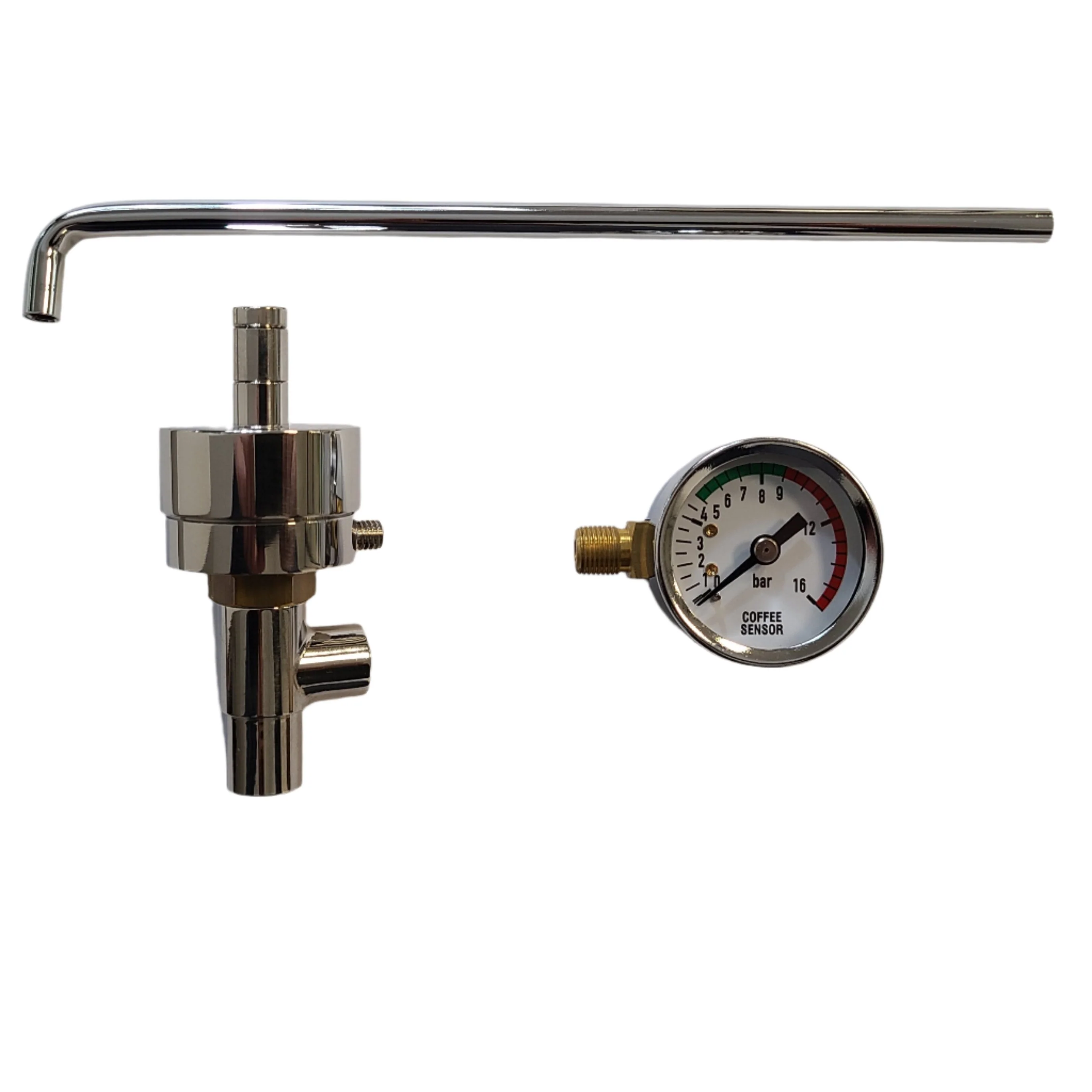 Coffee Sensor AirBuster® Release Valve And Chamber For La Pavoni Lever - Stainless Steel