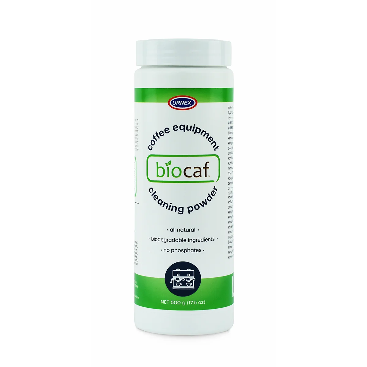 Urnex Biocaf Coffee Equipment Cleaning Powder