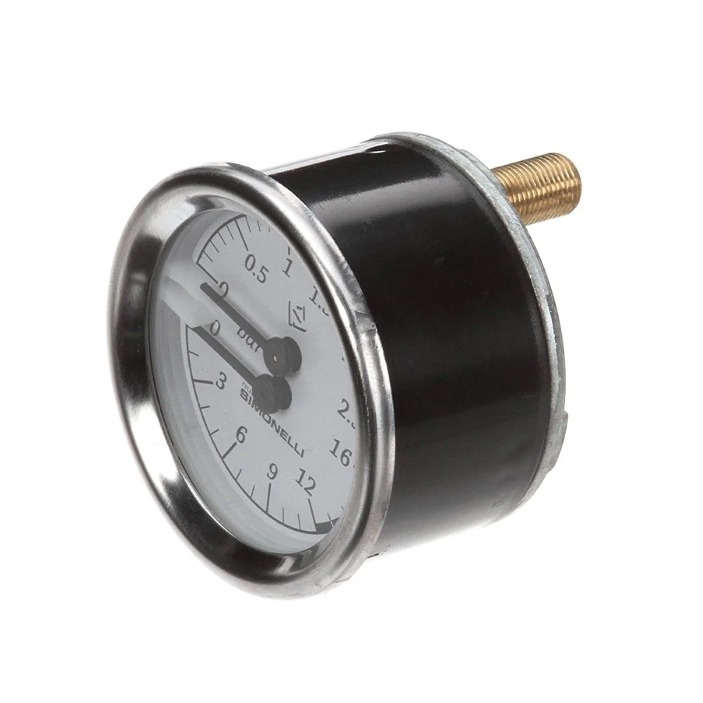 Nuova Simonelli Double Scale Pressure Gauge