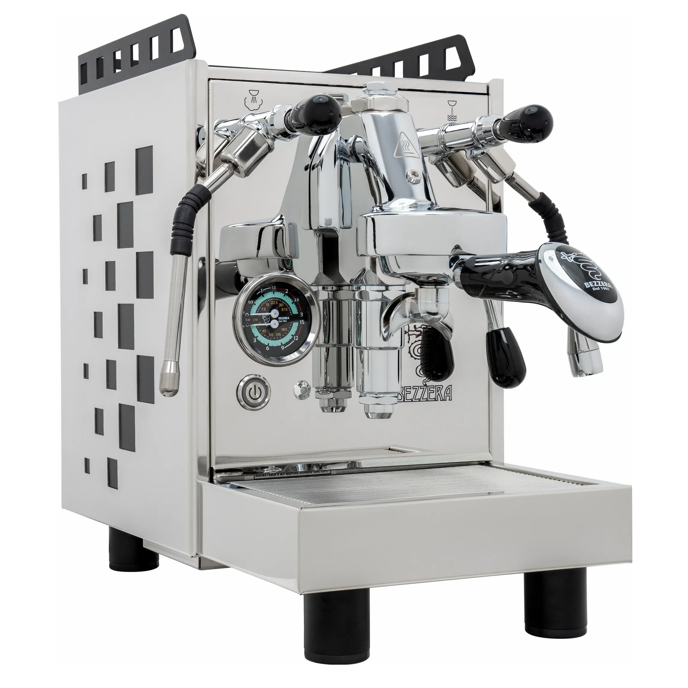 Bezzera Aria MN Espresso Machine - Black / Rosewood