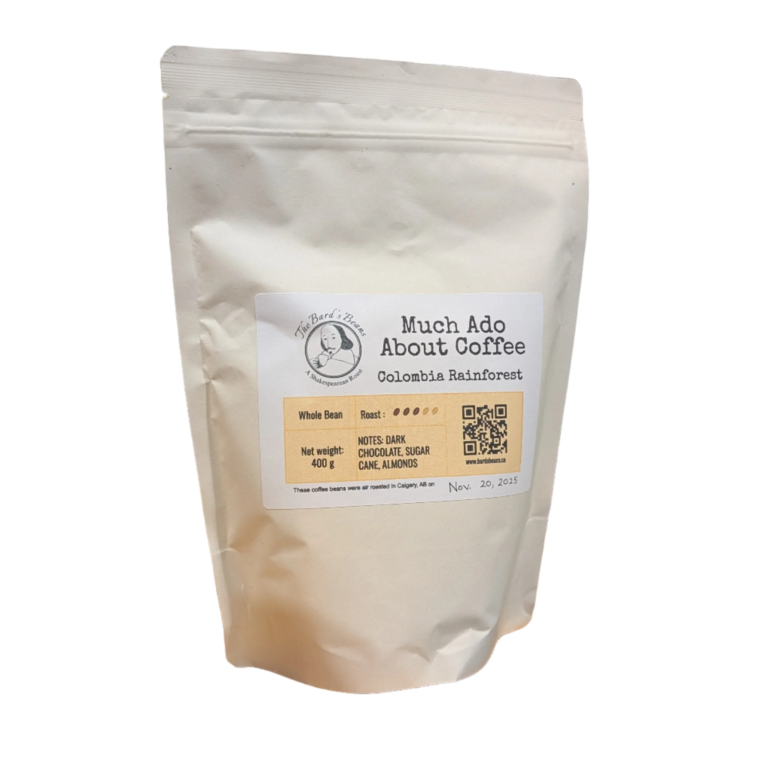 Bards Beans The Bard's Beans - Colombia - Much Ado About Coffee Beans