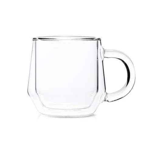 Hearth Double Wall 6oz (175ml) Glass - Set of 2 - Amber - Image 5