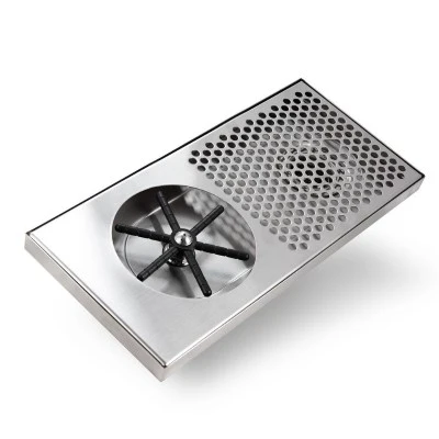 Espresso Parts 7"x15"x7/8" Rinser with Side Spray
