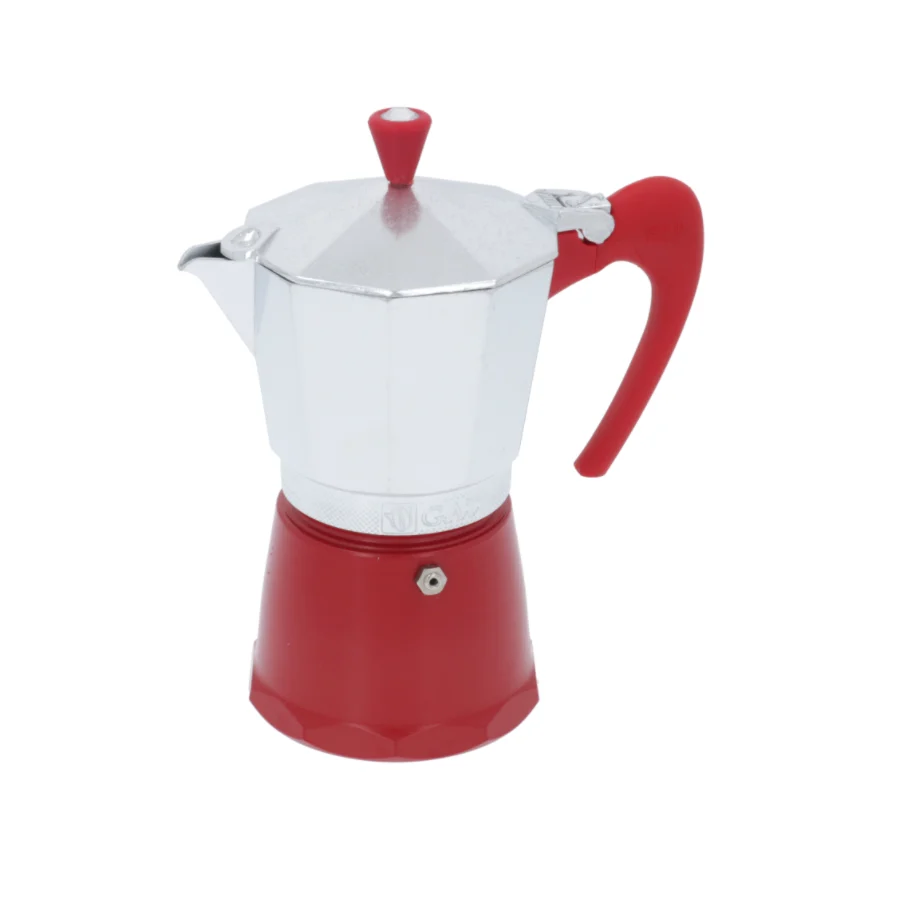 G.A.T. Moka Delizia Stovetop Espresso Maker - 9 cup (550ml) / Red - Image 8
