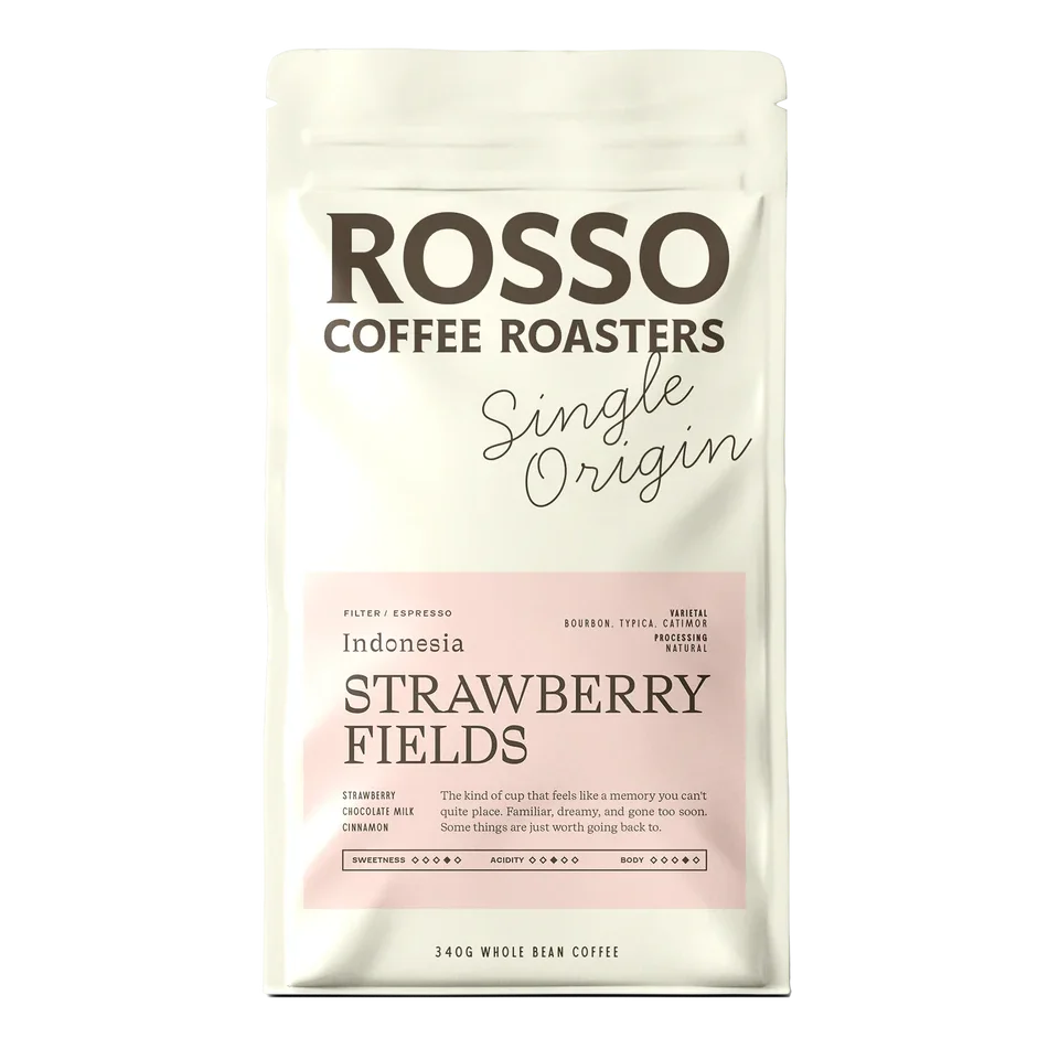 Rosso Coffee Roasters Rosso - Indonesia - Strawberry Fields Coffee Beans