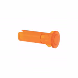 Orange Plastic Light Lens Cover 9mm