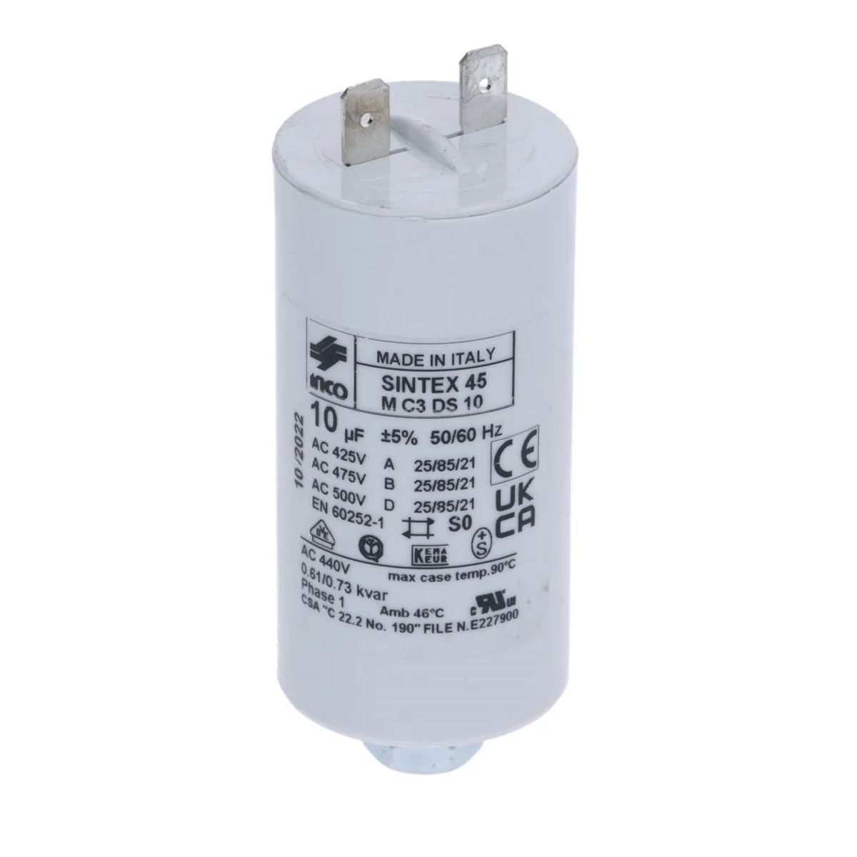 10 mF Start Capacitor — SKU SKU00156-000-56608E